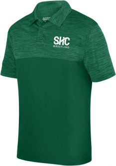 Augusta Tonal Heather Sport Shirt, Dark Green